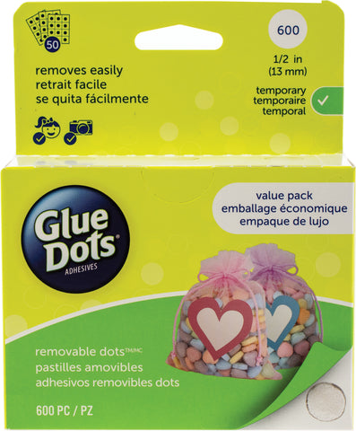 Glue Dots .5" Dot Sheets Value Pack