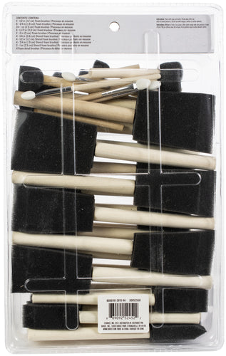 Foam Brush Set 60/Pkg