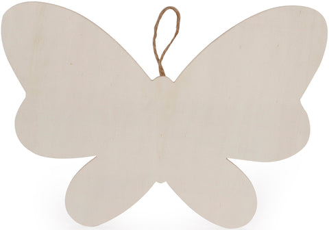 Wood Plaque Butterfly