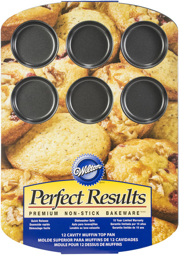 Perfect Results Premium Non-Stick Muffin Top Pan 12-Cup