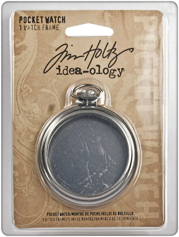 Idea-Ology Metal Pocket Watch Frame 2"