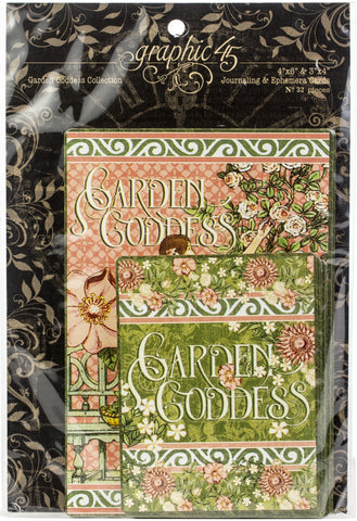 Garden Goddess Ephemera Cards