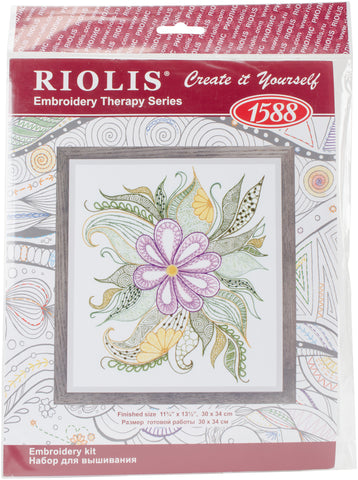 RIOLIS Embroidery Kit 11.75"X13.5"