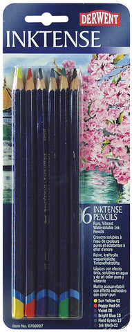 Derwent Inktense Pencils 6/Pkg