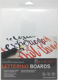 Crescent Lettering Board 3/Pkg