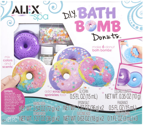 DIY Spa Bath Bomb Donuts Kit
