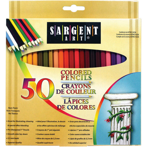 Colored Pencils 50/Pkg