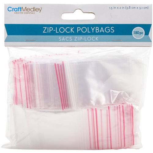 Ziplock Polybags 180/Pkg