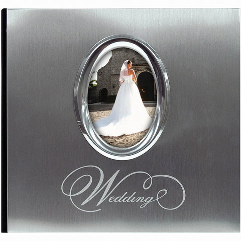 MBI Silver Wedding Photo Album 9.75"X6.75"