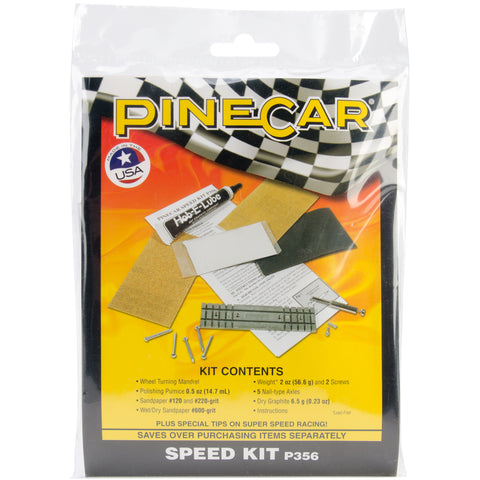 Pine Car Derby Speed Kit