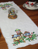 Fairway Stamped Lace Edge Table Runner 15"X42"