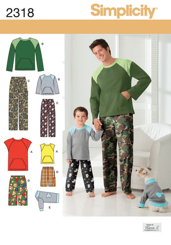 Simplicity Men Boy Sleepwear