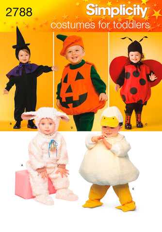 Simplicity Toddlers Costumes