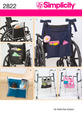 Simplicity Accessories For Wheelchair Walker & Lounge Chair