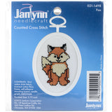 Janlynn Mini Counted Cross Stitch Kit 2.75" Oval