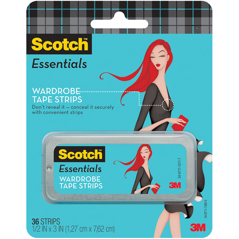 Scotch Essentials Wardrobe Tape Strips