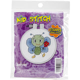 Janlynn/Kid Stitch Stamped Cross Stitch Kit 3" Round