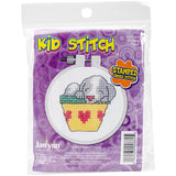 Janlynn/Kid Stitch Stamped Cross Stitch Kit 3" Round