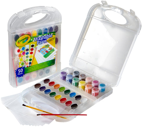 Crayola Washable Paint & Paper Set