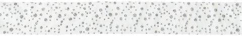 May Arts Sheer Ribbon W/Glitter Dots 1-1/2"X30yd