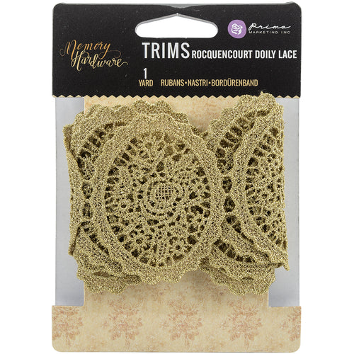 Prima Marketing Memory Hardware Doily Lace Trim