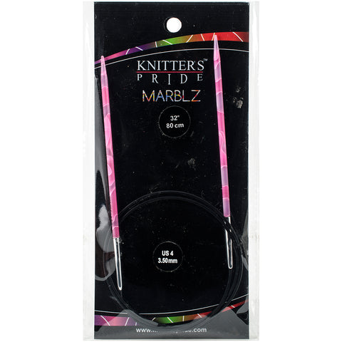 Knitter's Pride-Marblz Fixed Circular Needles 32"