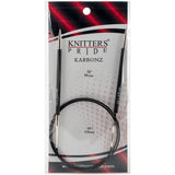 Knitter's Pride-Karbonz Fixed Circular Needles 32"