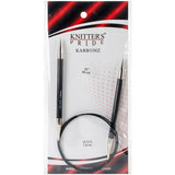 Knitter's Pride-Karbonz Fixed Circular Needles 32"