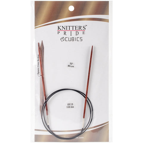 Knitter's Pride-Cubics Fixed Circular Needles 32"