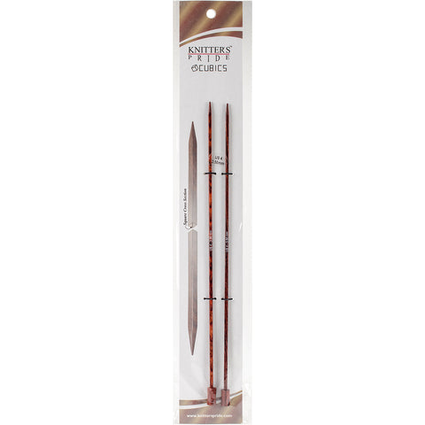 Knitter's Pride-Cubics Single Pointed Needles 10"