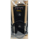 Knitter's Pride-Basix Fixed Circular Needles 32"