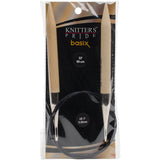 Knitter's Pride-Basix Fixed Circular Needles 32"