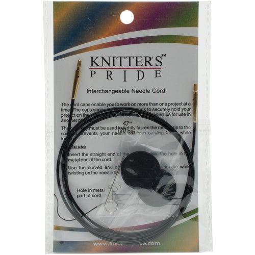Knitter's Pride-Interchangeable Cords 37"(47"w/tip)