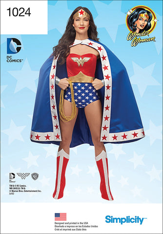 Simplicity Misses Wonder Woman Costume