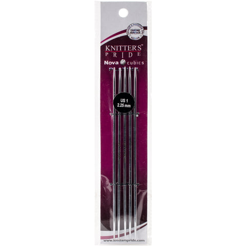 Knitter's Pride-Cubics Platina Double Pointed Needles 6"