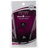 Knitter's Pride-Cubics Platina Fixed Circular Needles 16"