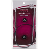 Knitter's Pride-Cubics Platina Fixed Circular Needles 24"