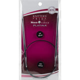 Knitter's Pride-Cubics Platina Fixed Circular Needles 24"