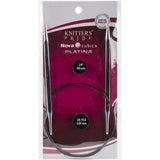Knitter's Pride-Cubics Platina Fixed Circular Needles 24"