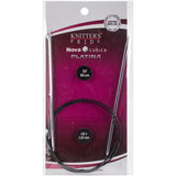 Knitter's Pride-Cubics Platina Fixed Circular Needles 32"