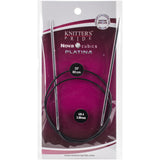 Knitter's Pride-Cubics Platina Fixed Circular Needles 32"