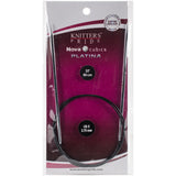 Knitter's Pride-Cubics Platina Fixed Circular Needles 32"