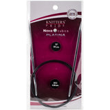 Knitter's Pride-Cubics Platina Fixed Circular Needles 32"