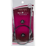 Knitter's Pride-Cubics Platina Fixed Circular Needles 32"