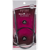 Knitter's Pride-Cubics Platina Fixed Circular Needles 32"