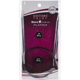 Knitter's Pride-Cubics Platina Fixed Circular Needles 32"