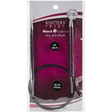 Knitter's Pride-Cubics Platina Fixed Circular Needles 32"