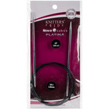 Knitter's Pride-Cubics Platina Fixed Circular Needles 40"