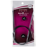 Knitter's Pride-Cubics Platina Fixed Circular Needles 40"