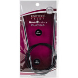 Knitter's Pride-Cubics Platina Fixed Circular Needles 47"